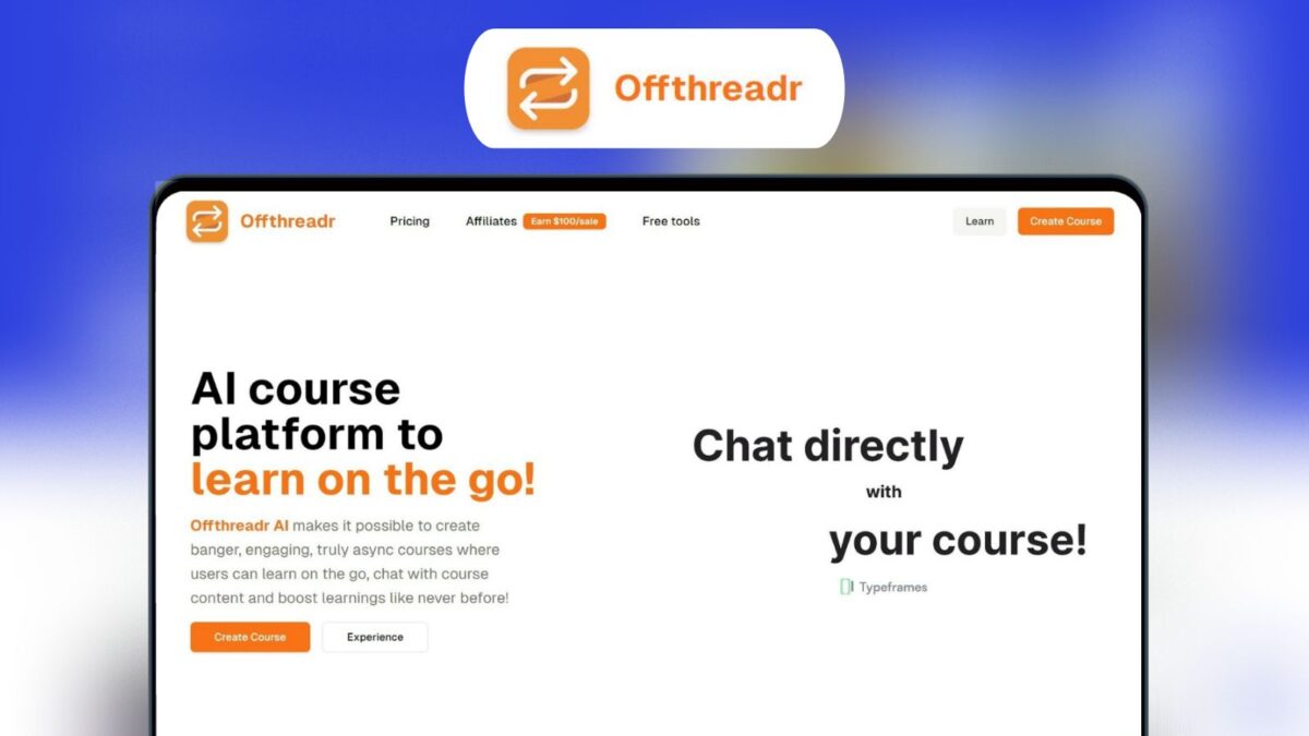 Offthreadr Lifetime Deal Image