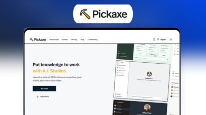 Pickaxe Lifetime Deal 🚀 Build & Monetize AI Tools Easily