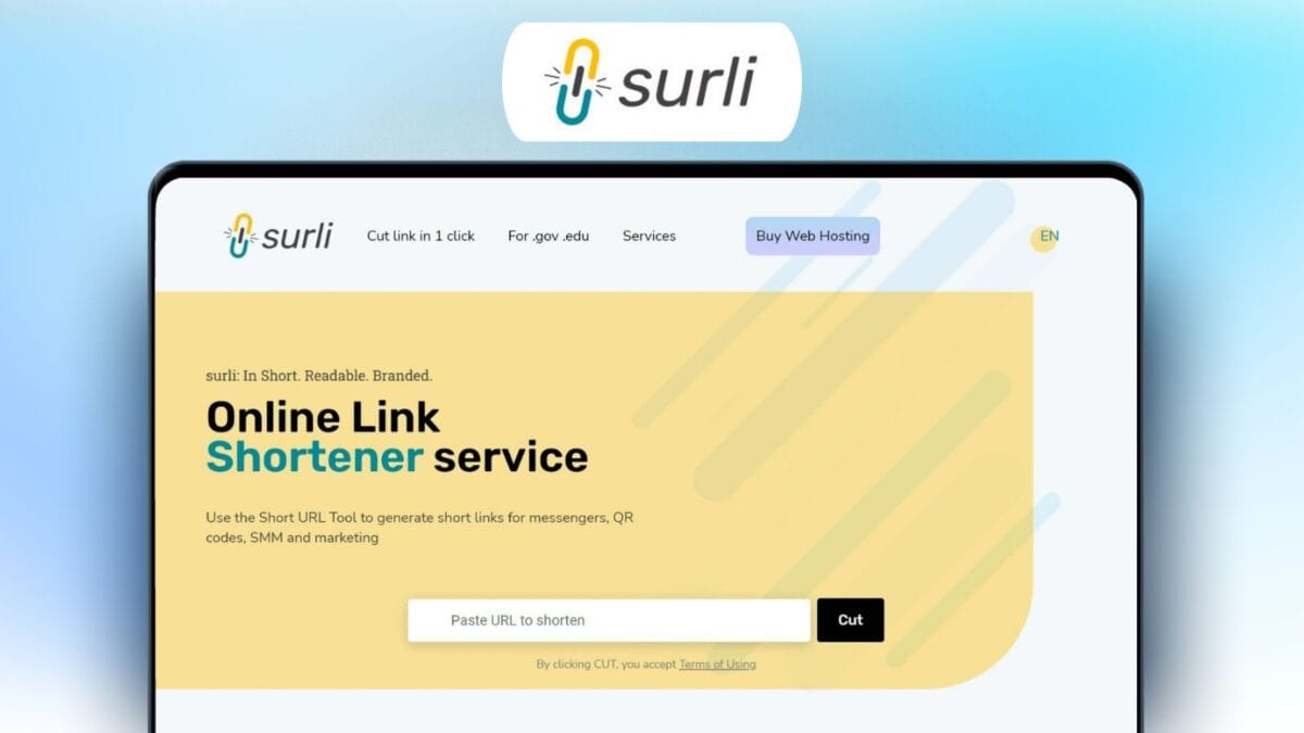 Surli Free URL Shortener by HyperHost - Great Alternative to Bitly with Public Statics Feature