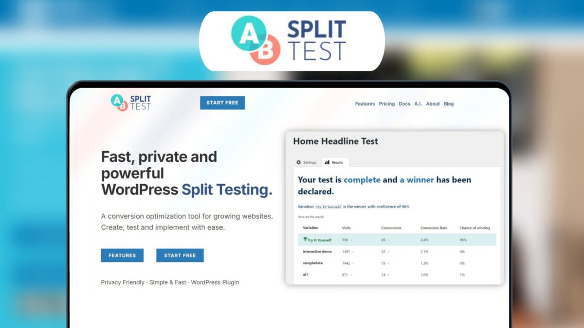 Ab Split Test Lifetime Deal Image New