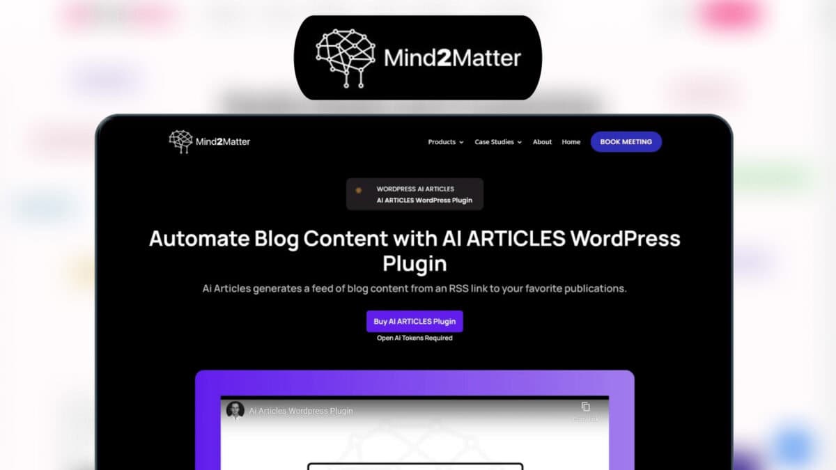 Ai Articles Wordpress Plugin Lifetime Deal Image