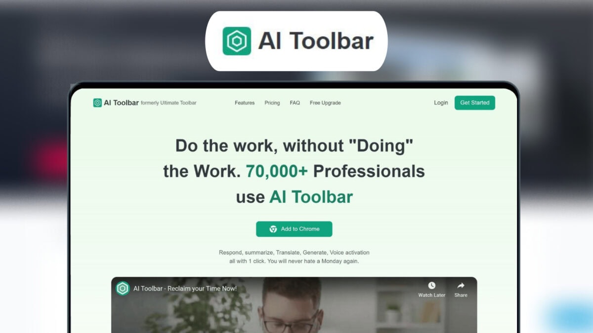 Ai Toolbar Lifetime Deal Image