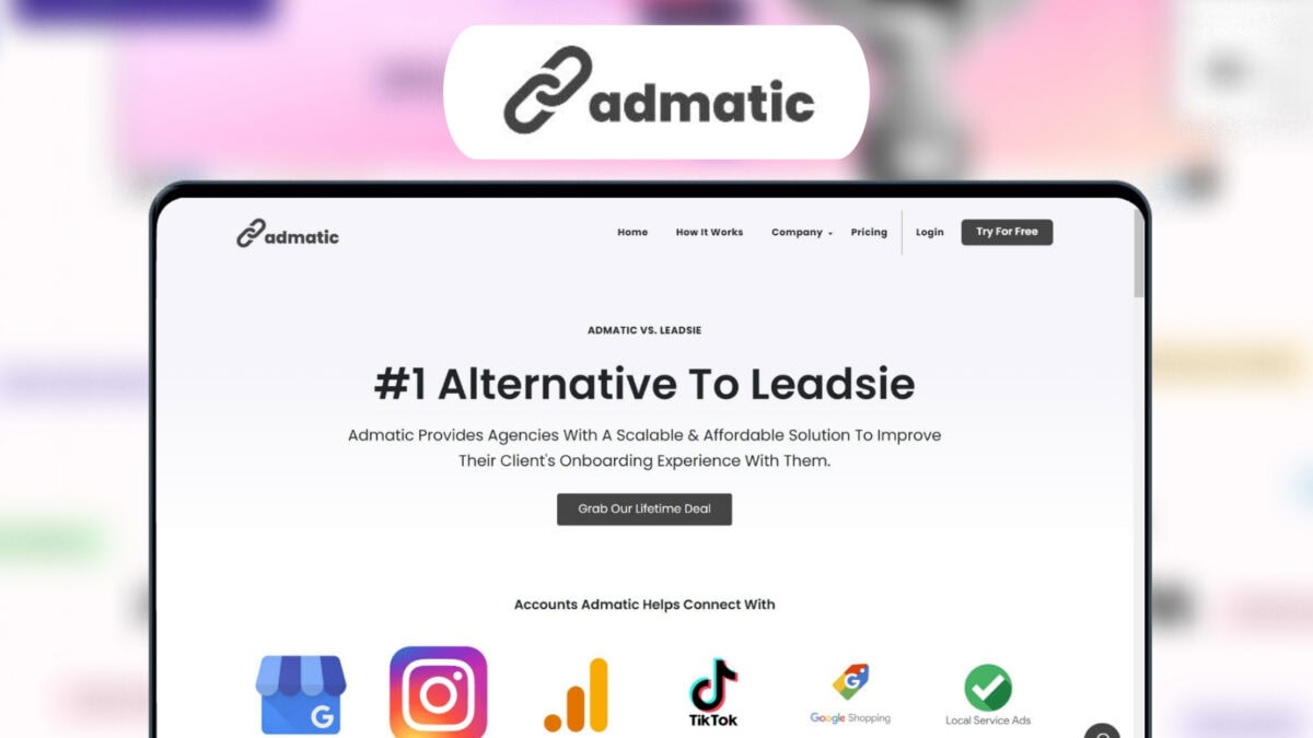 Admatic Lifetime Deal Image