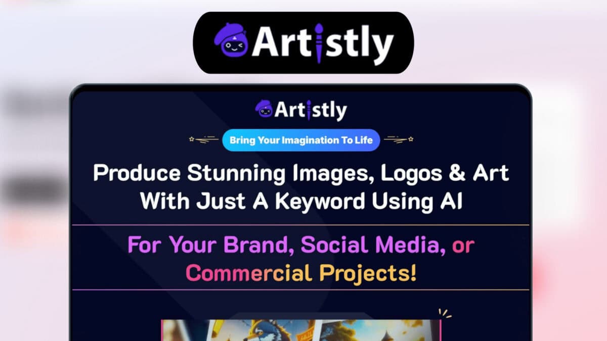 Artistly Lifetime Deal Image