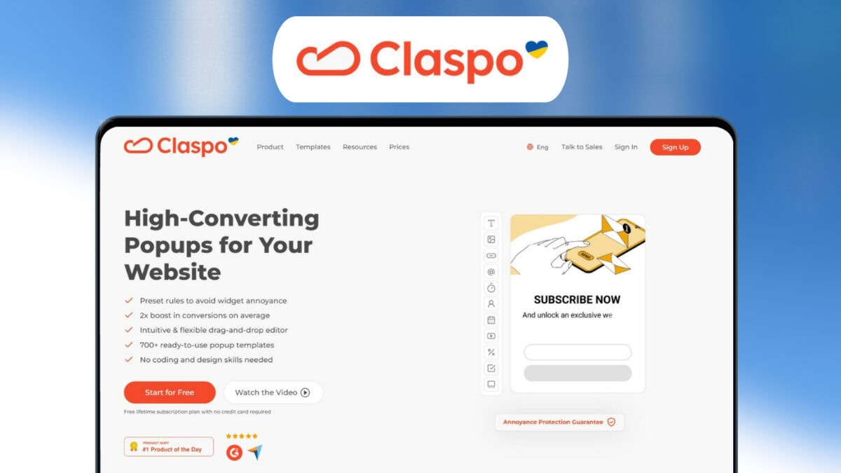 Claspo Lifetime Deal Image