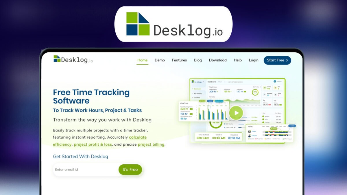 Desklog Lifetime Deal Image