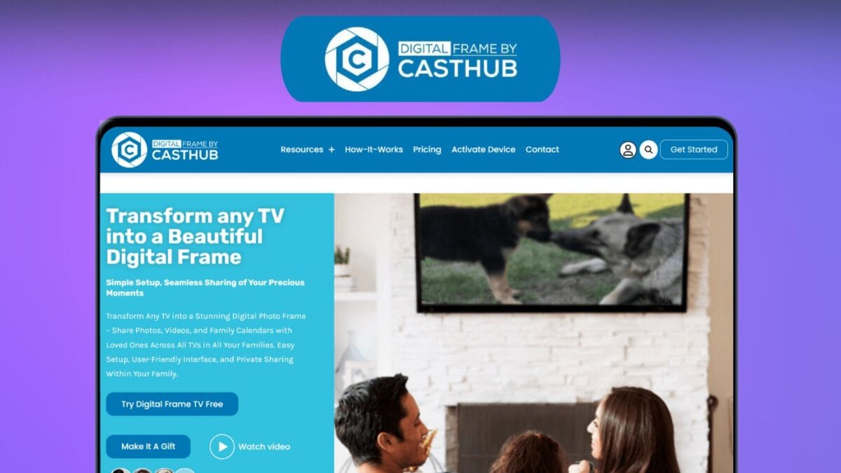 Digital Frame By Casthub Lifetime Subscription Image