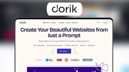 Dorik Black Friday Lifetime Deal 🚀 Build Websites With AI Technology