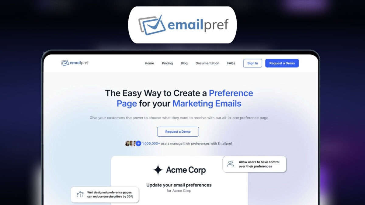 Emailpref Lifetime Deal Image