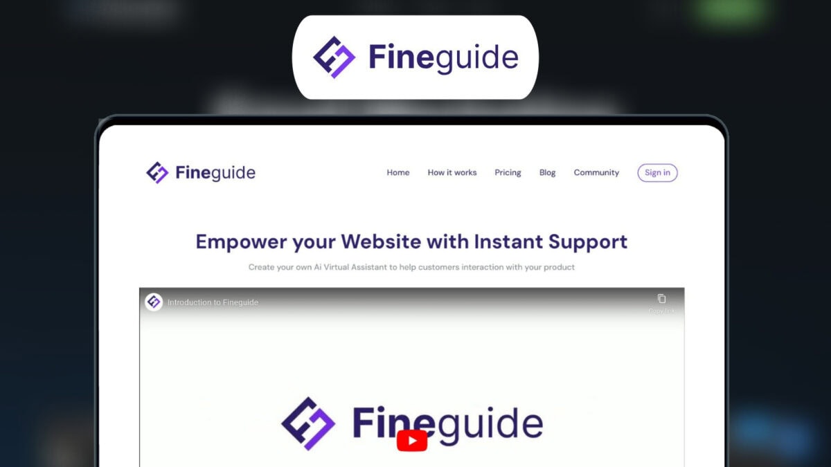 Fineguide Lifetime Deal Image