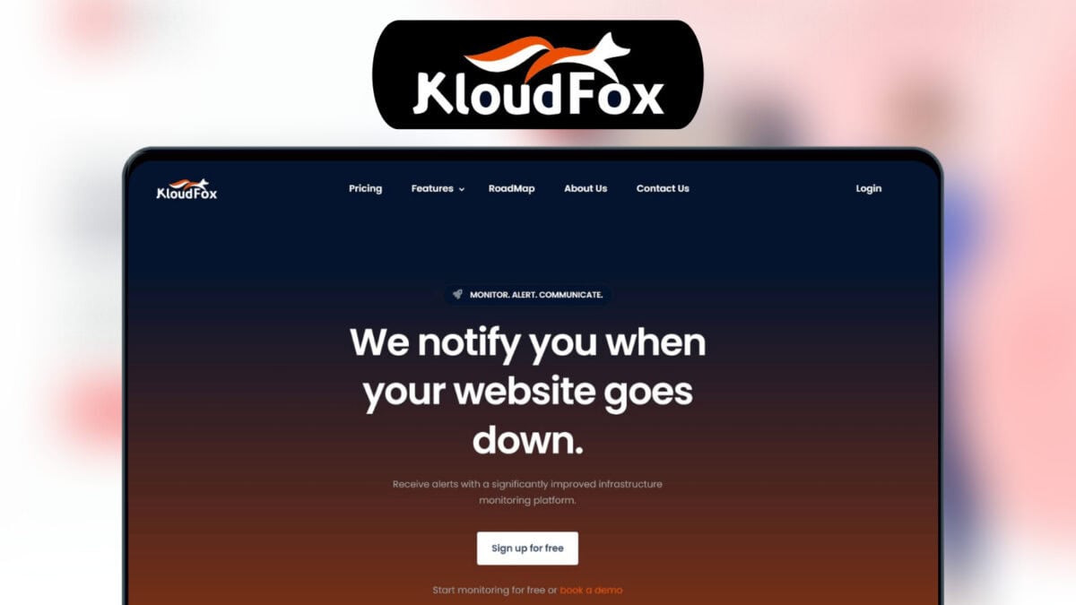 Kloudfox Lifetime Deal Image