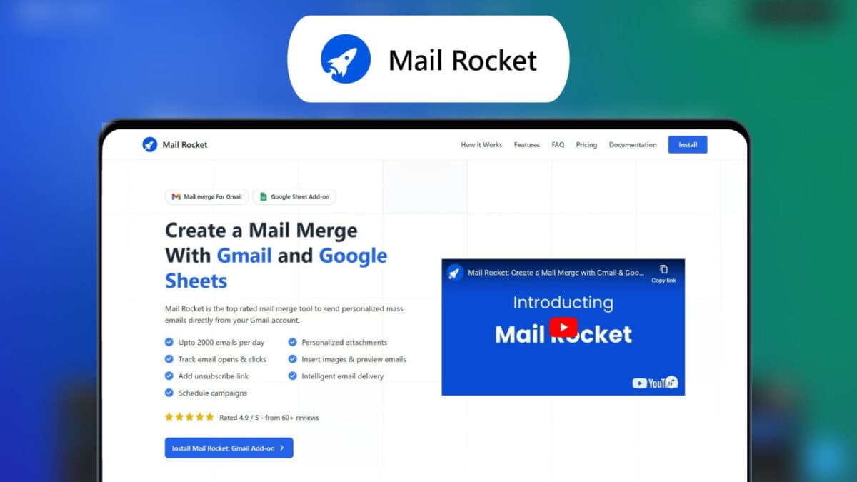 Mail Rocket Lifetime Deal Image