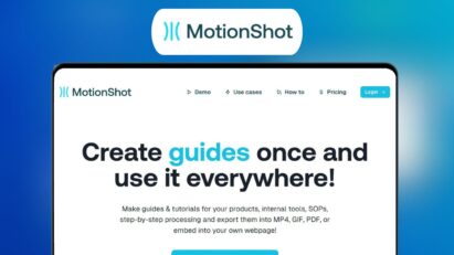 MotionShot Lifetime Deal – 30% OFF on LTD Plan 🎥 Make Screen Guides Under Minutes!