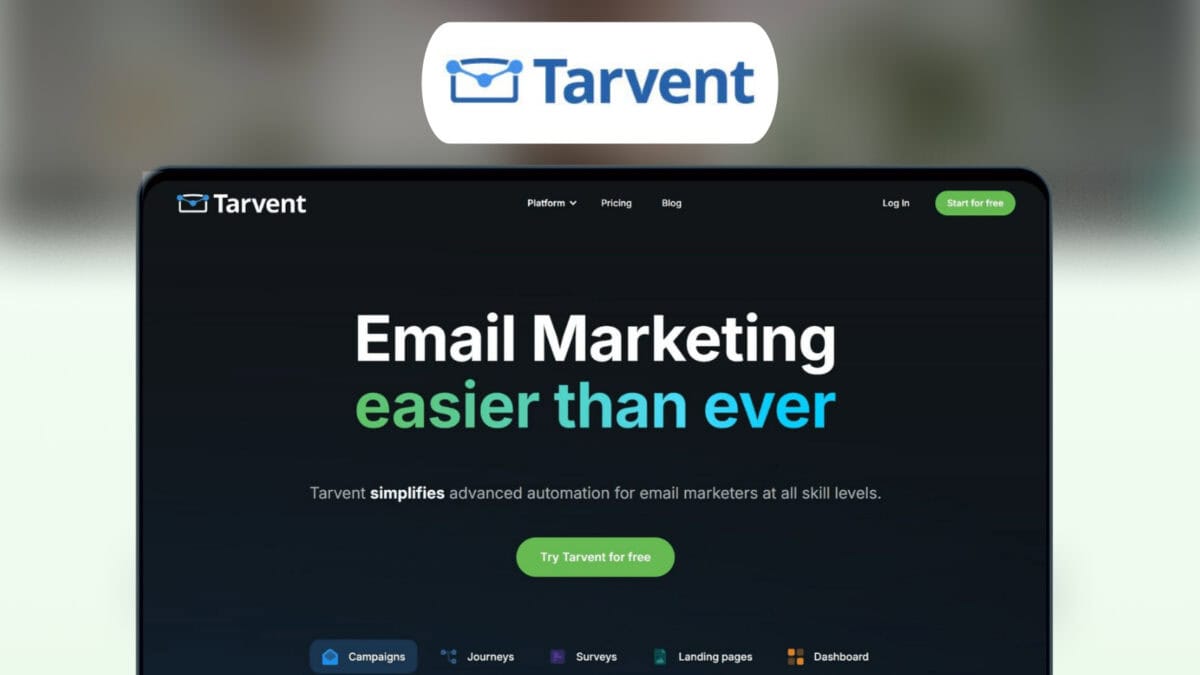 Tarvent Lifetime Deal Image