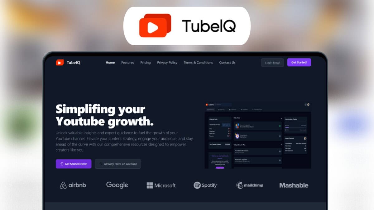 Tubeiq Lifetime Deal Image