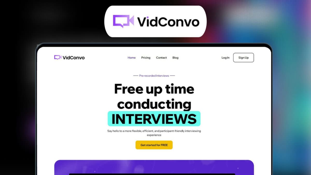 Vidconvo Lifetime Deal Image