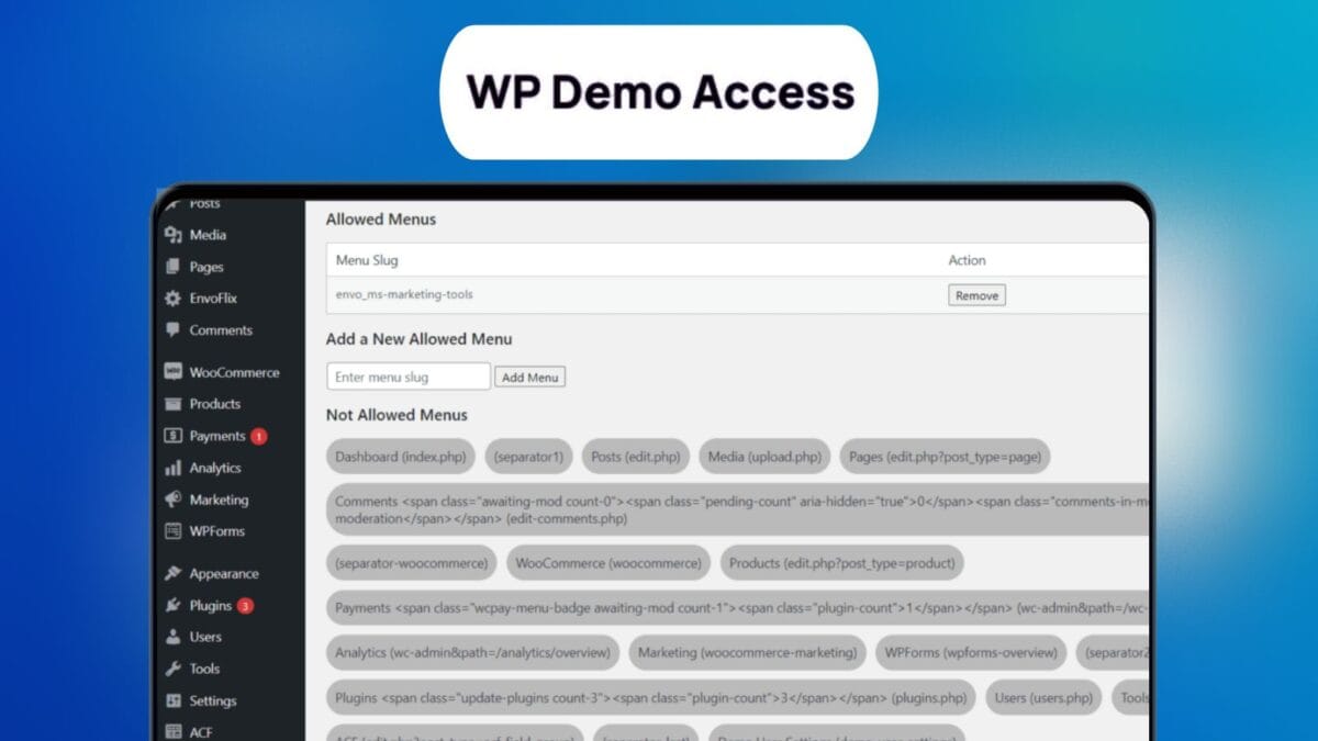 Wp Demo Access Lifetime Deal Image