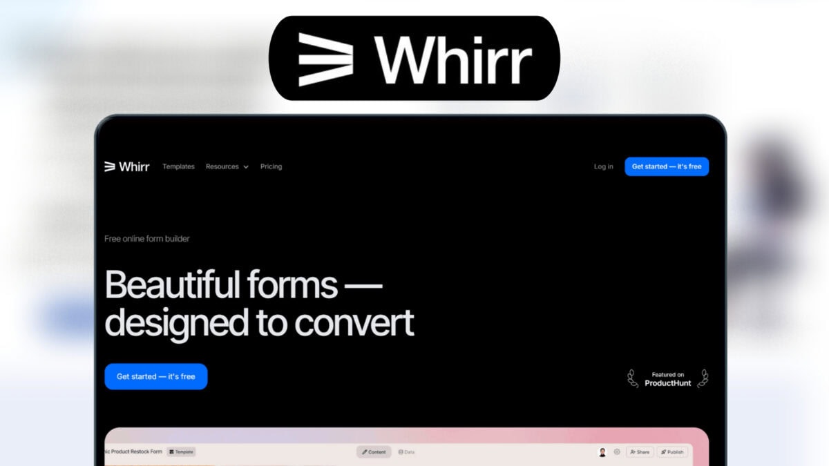 Whirr Lifetime Deal Image