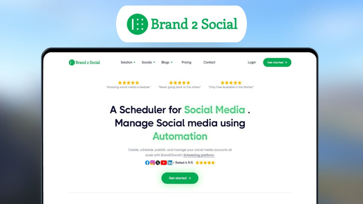 Brand2social Lifetime Deal Image