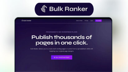 Bulk Ranker Lifetime Deal 40% OFF 🔥 Publish Thousands of Pages Instantly