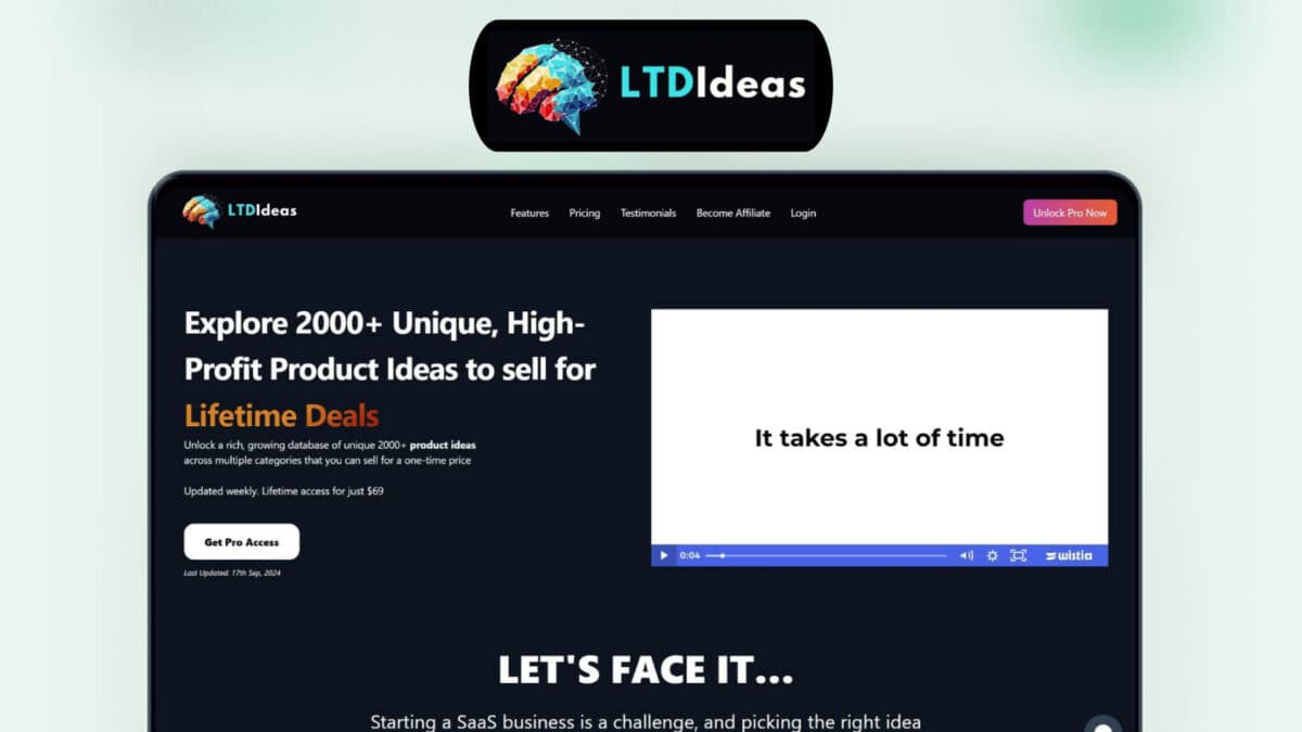 Ltd Ideas Lifetime Deal Image