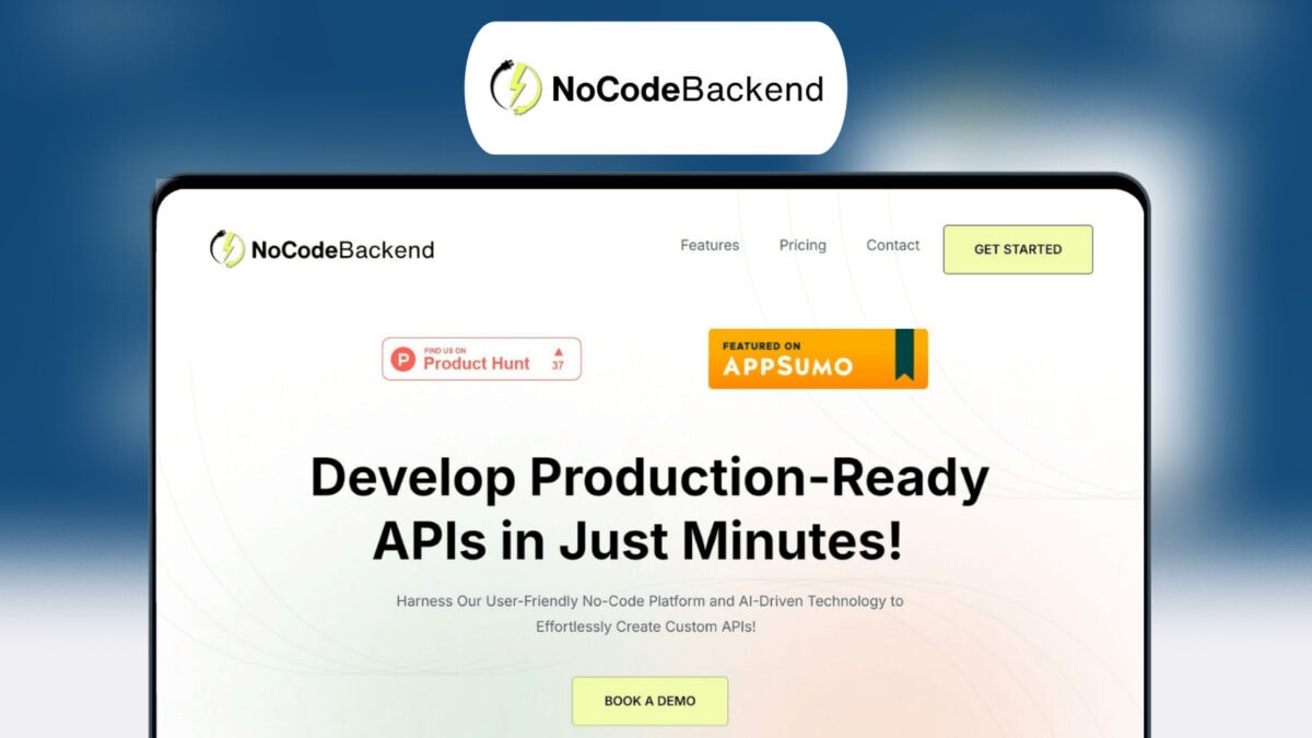 Nocodebackend Lifetime Deal Image