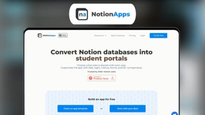 NotionApps Lifetime Deal 🚀 Build Apps from Notion Data