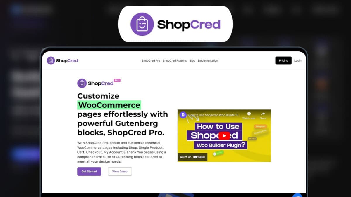 Shopcred Pro Lifetime Deal Image