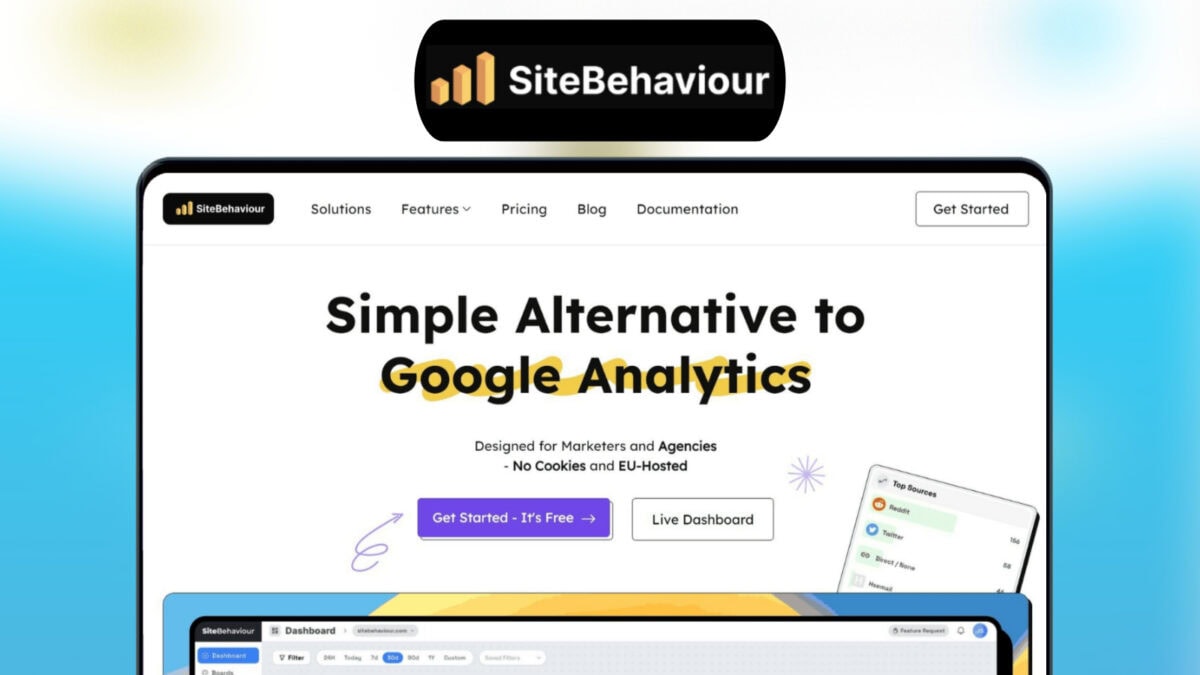 Sitebehaviour Lifetime Deal Image