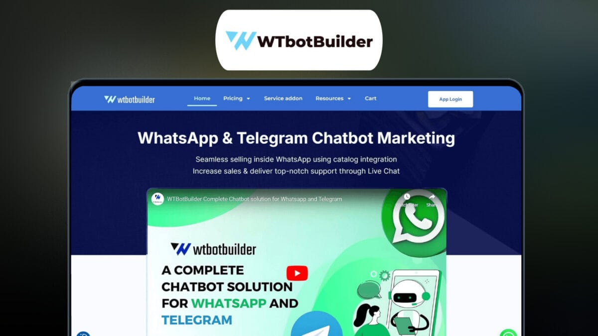 Wtbotbuilder Lifetime Deal Image Dm