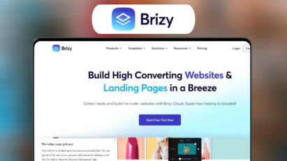 Brizy Cloud Lifetime Deal ✨ Custom Sites, Zero Coding