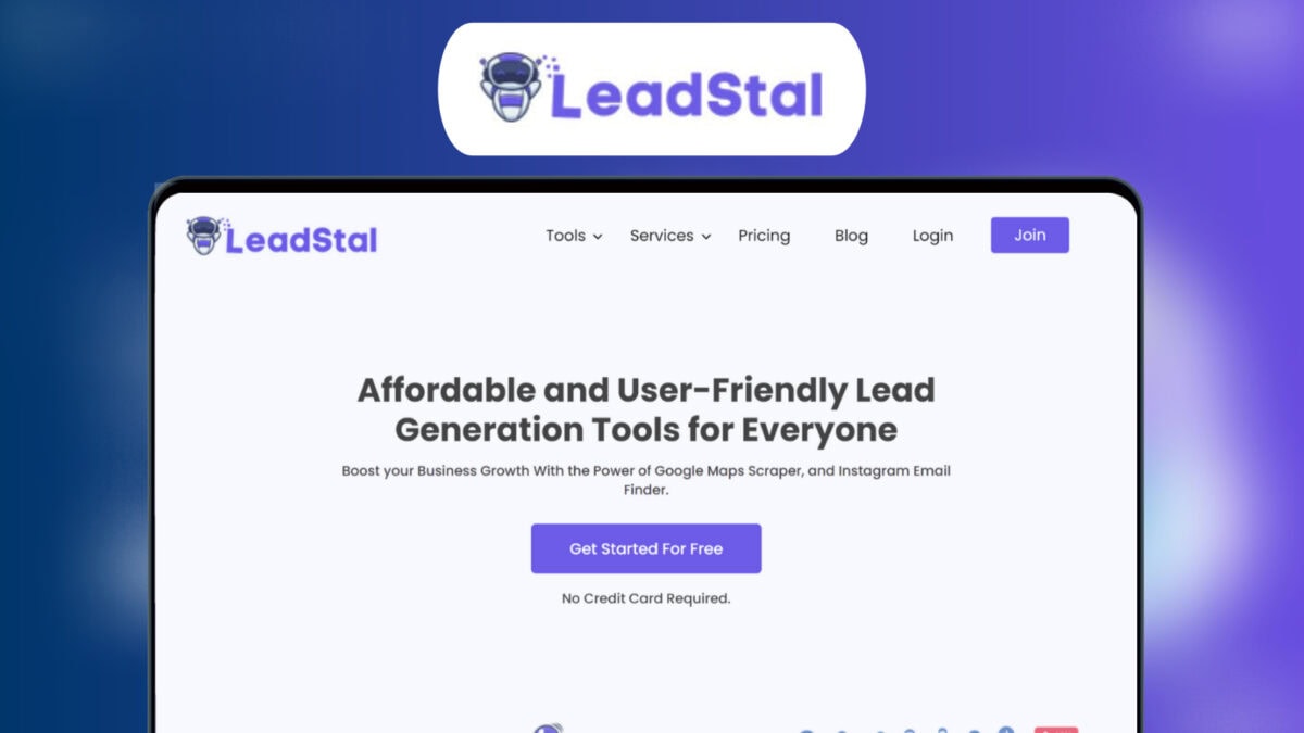 Leadstal Lifetime Deal Image