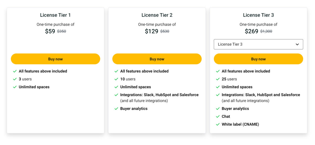 Notch Lifetime Deal Pricing New I