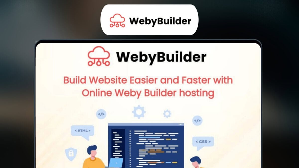 Webybuilder Lifetime Deal Image