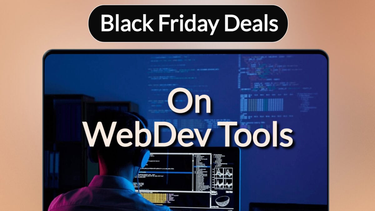 Black Friday Deal Sof Web Developers