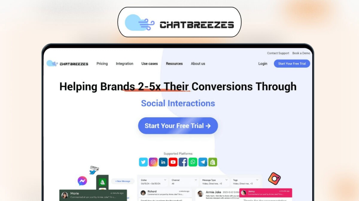 Chat Breezes Lifetime Deal Image