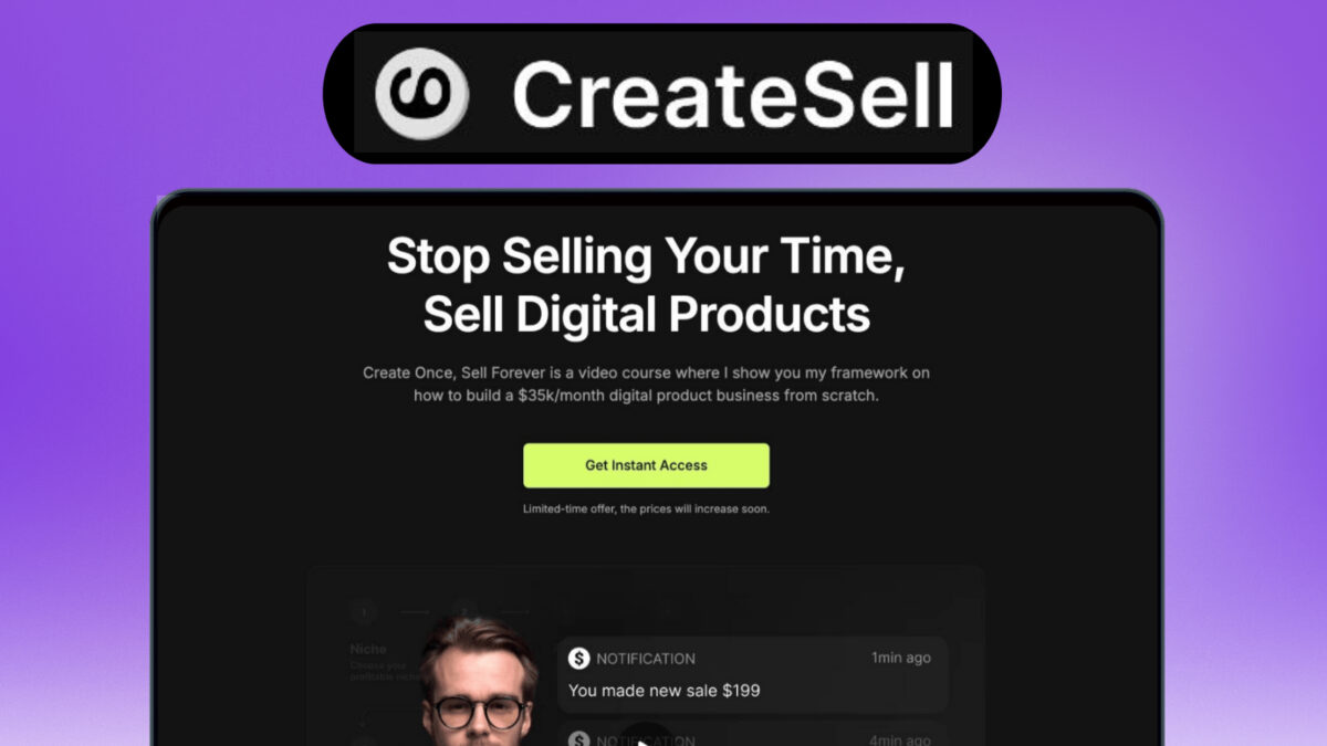 Create Once Sell Forever