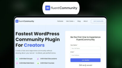 FluentCommunity Lifetime Deal 📡 Fastest WordPress Community Plugin