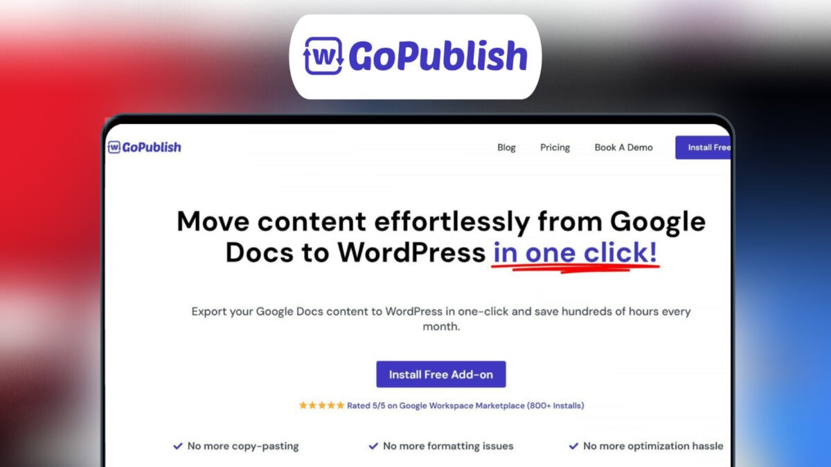 Gopublish Image