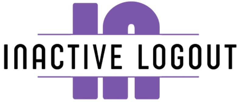 Inactive Logout Logo