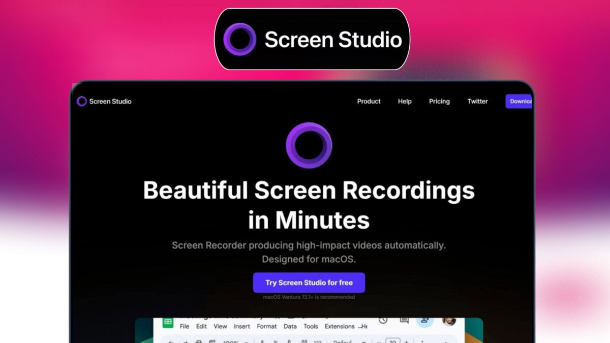 Screen Studio Lifetime Deal Image