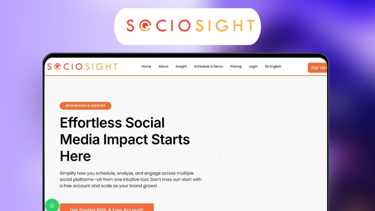 Sociosight Lifetime Deal Image