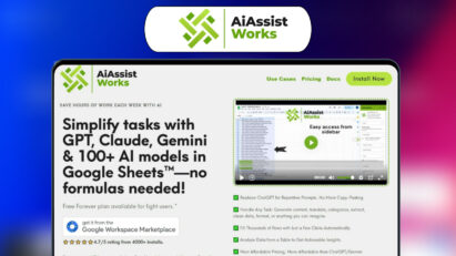 AiAssistWorks Lifetime Deal - Use code: LIFETIMO for 15% OFF 🧠 Bulk AI Tool for Google Sheets