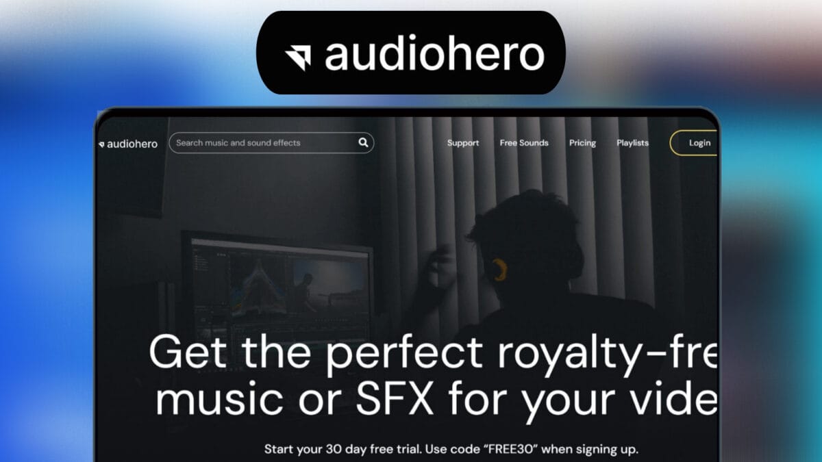 Audiohero Lifetime Deal Image