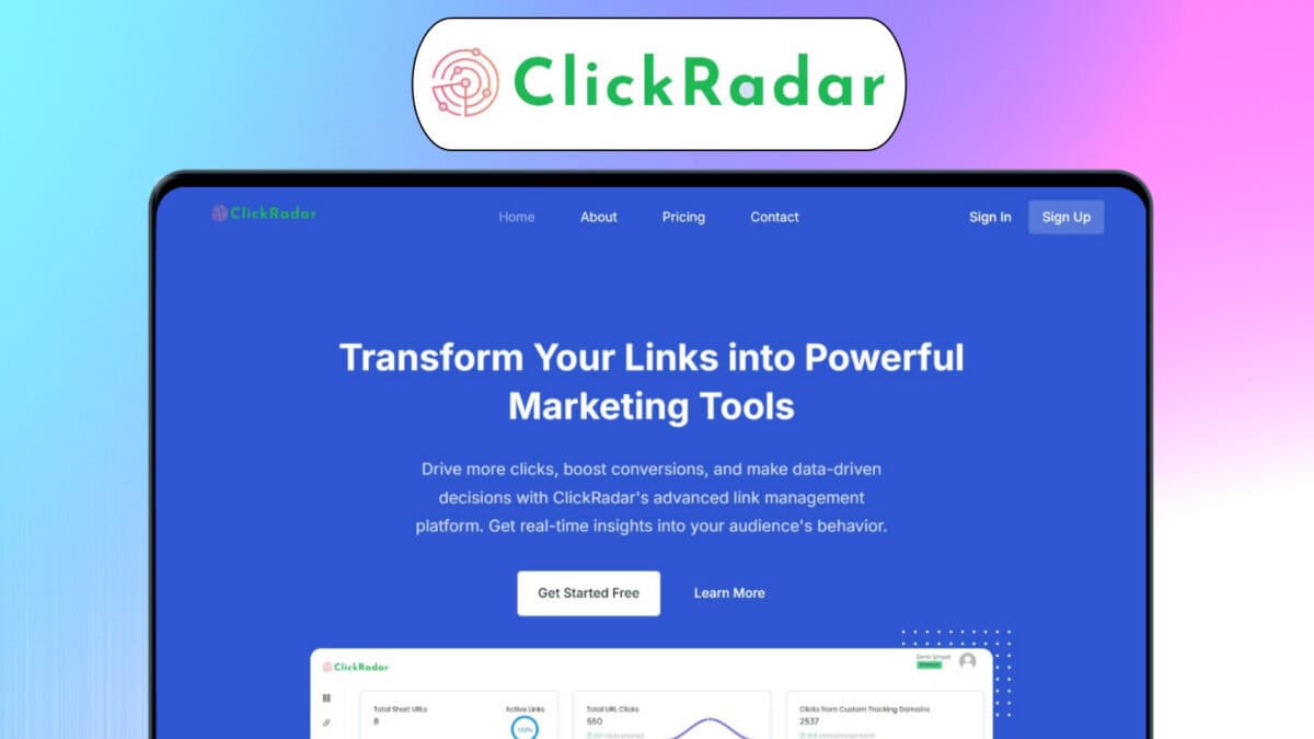 Clickradar Lifetime Deal Image