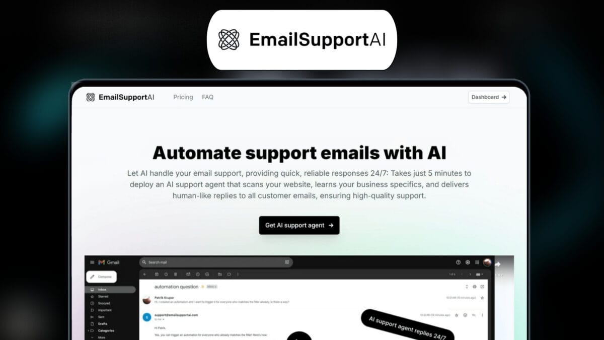 Emailsupport Ai Lifetime Deal Image A