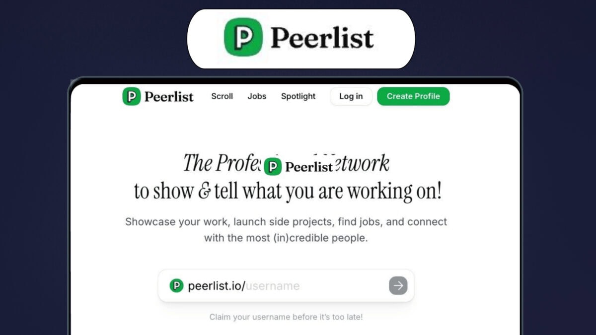 Peerlist: Free Portfolio Website with Custom Domain | Like LinkedIn + Medium + ProductHunt