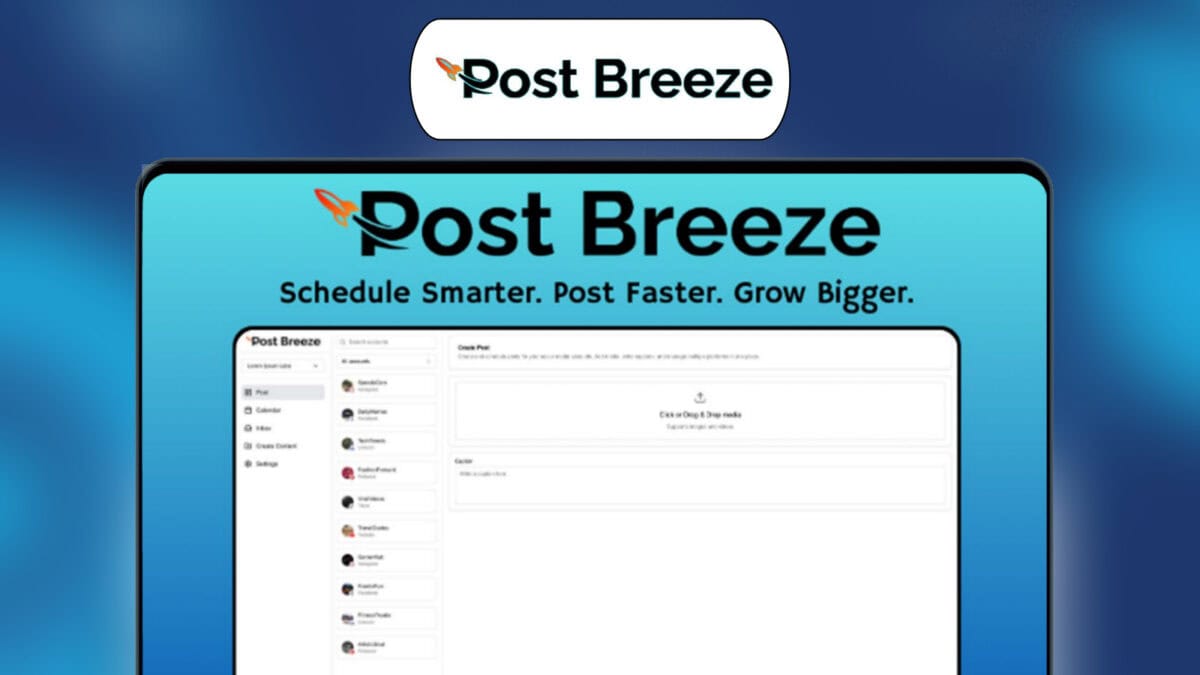 Post Breeze Lifetime Deal Image