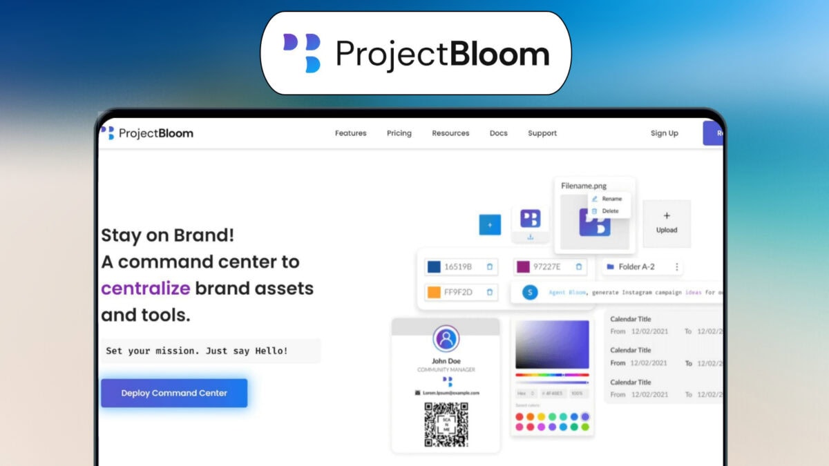 Projectbloom Lifetime Deal Image