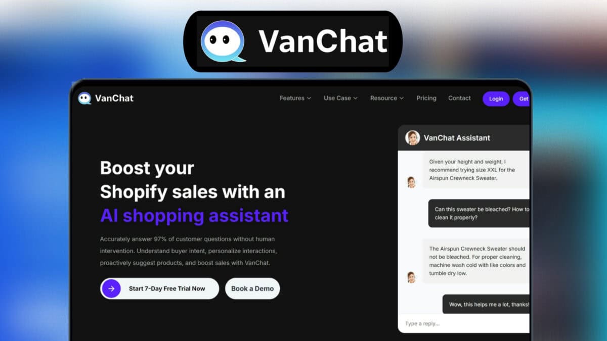 Vanchat Ai Lifetime Deal Image